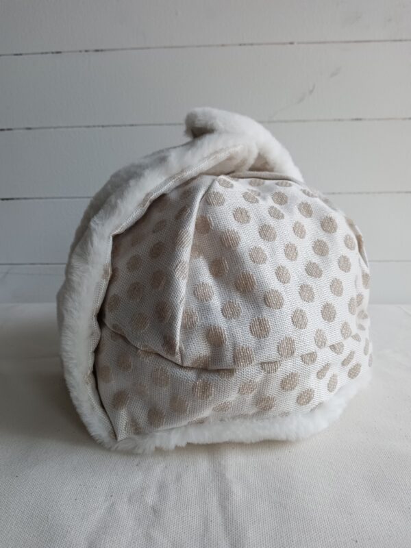 SOLD OUT【ユキノハ】フライトキャップ・雪うさぎ -YC2502